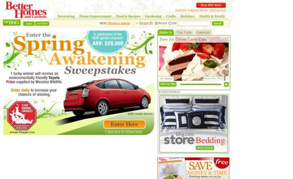 Spring Awakening Prius Sweepstakes