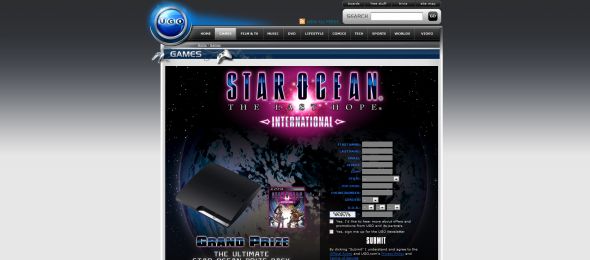 Star Ocean: The Last Hope International’s PS3 Sweepstakes