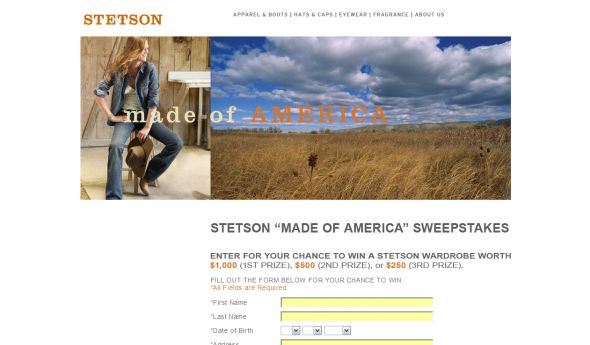 Made of America Sweepstakes