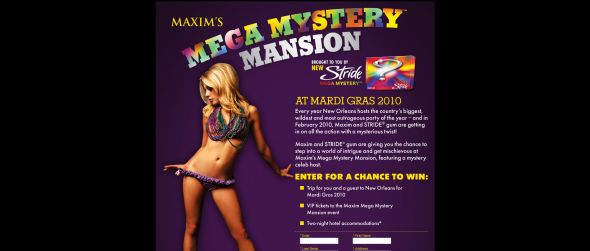 STRIDE Mardi Gras Sweepstakes