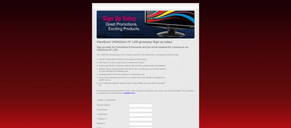ViewSonic Contest