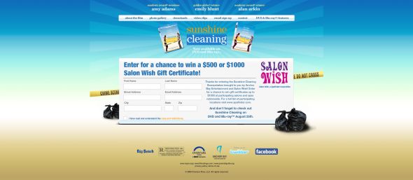 Sunshine Cleaning Sweepstakes