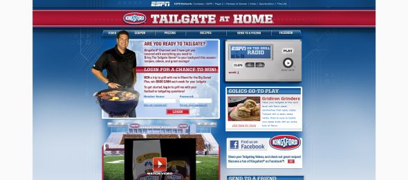 Tailgate at Home Sweepstakes