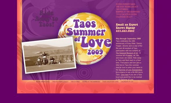 Taos Summer of Love Sweepstakes