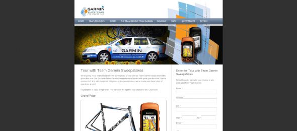 Team Garmin-Slipstream Argyle Sweepstakes