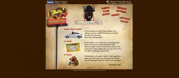 Ted’s Montana Grill Search for Ted’s Burger FANatic Contest