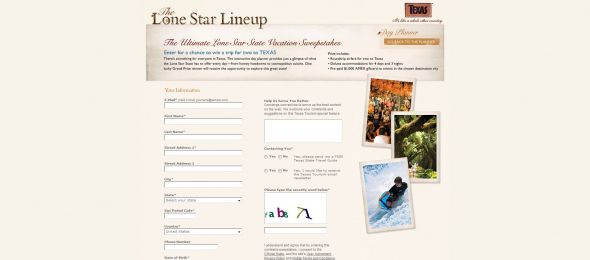Ultimate Lone Star State Vacation Sweepstakes