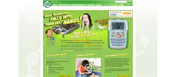 LeapFrog Text & Learn Text & Win Sweepstakes