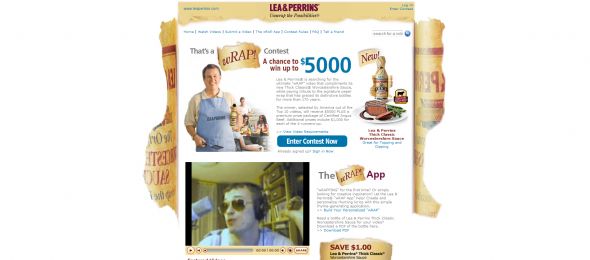 Lea & Perrins Thick Classic That’s a wRAP Contest