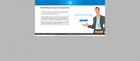 2009 Honda Summer Clearance Promotion