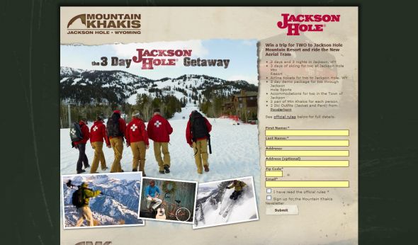 Three Day Getaway Sweepstakes