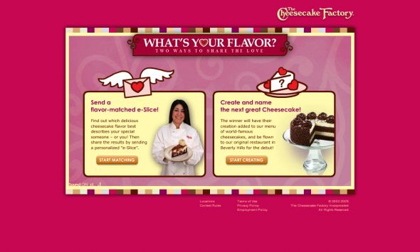 Cheesecake Factory What’s Your Flavor Contest