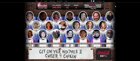 Chick-fil-A Chicken Wave Promotion