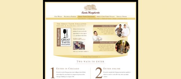 Santa Margherita Great Taste Challenge Contest