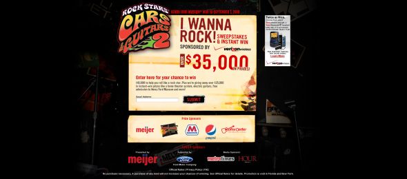 Henry Ford I Wanna Rock! Sweepstakes & Instant Win Henry Ford I Wanna Rock! Sweepstakes & Instant Win