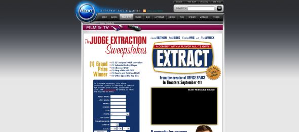 Judge Extraction Sweepstakes