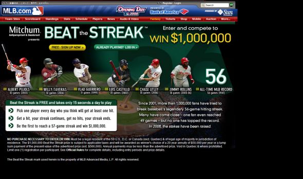 MLB.com Beat the Streak