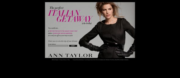 Perfect Italian Getaway Sweepstakes