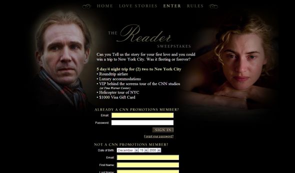 The Reader Sweepstakes