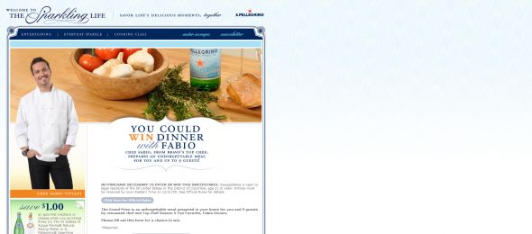 Sparkling Life Sweepstakes