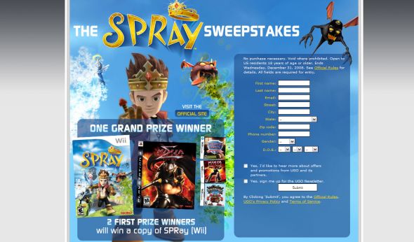 SPRay Sweepstakes