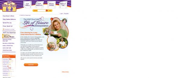 Kimberly-Clark VIVA Café Tour Life of Leisure Sweepstakes