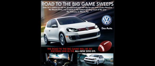 Road to the Big Game Sweepstakes Road to the Big Game Sweepstakes