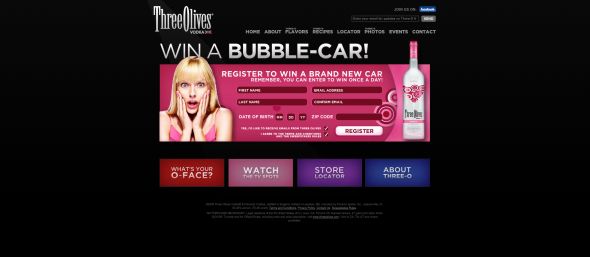 Three O Bubble Car Sweepstakes