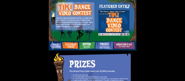Party on a Stick Tiki Video Contest