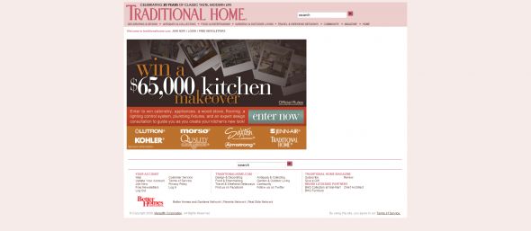 Traditional Home Kitchen Makeover Sweepstakes Traditional Home Kitchen Makeover Sweepstakes