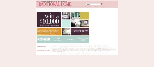 Traditional Home Bathroom Makeover Sweepstakes Traditional Home Bathroom Makeover Sweepstakes