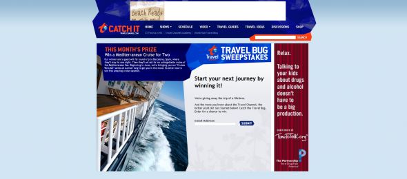 Travel Bug Sweepstakes