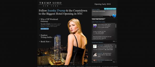 Trump SoHo New York VIP Weekend Getaway Sweepstakes