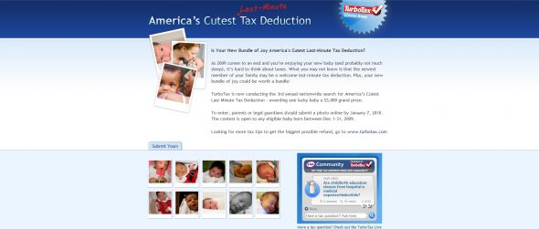 America’s Cutest Last-Minute Tax Deduction Contest