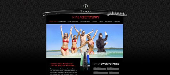 TY KU Ninja Getaway Contest
