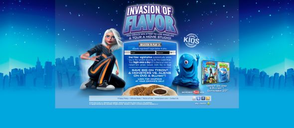 Tyson Invasion of Flavor Sweepstakes