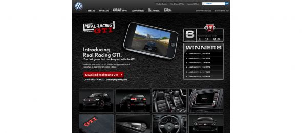 Volkswagen 2010 GTI Play to Win Sweepstakes