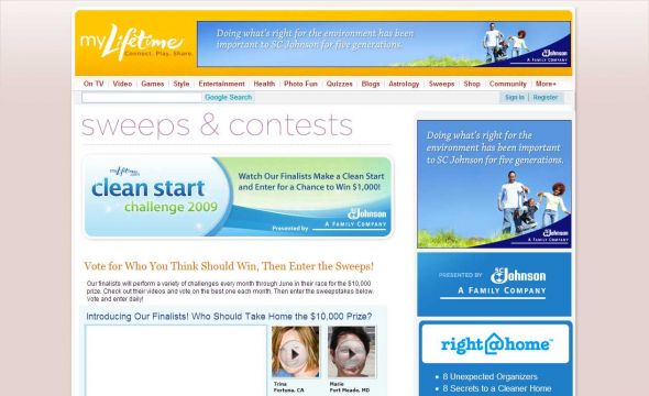 Clean Start Sweepstakes