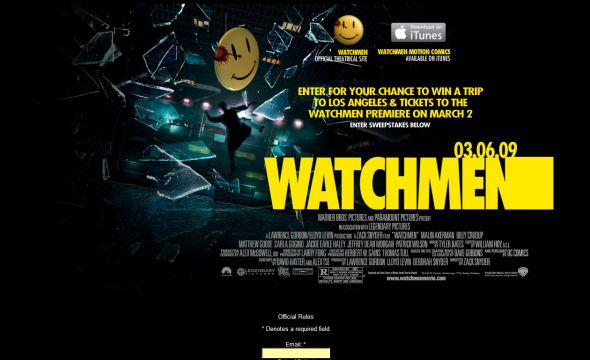 Watchmen Sweepstakes