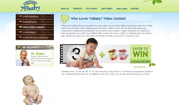Who Loves YoBaby? Video Contest
