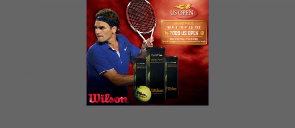 Wilson VIP Trip To The US Open Sweepstakes