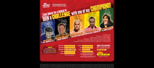 Bold Challenges Sweepstakes