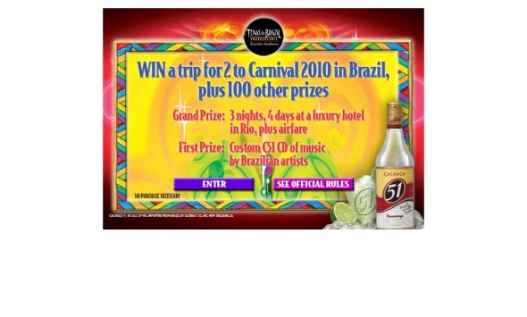 Texas de Brazil Win Carnival Sweepstakes