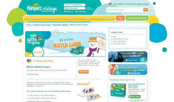 Winter Match Game