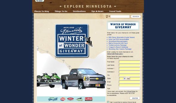 Explore Minnesota Tourism Explore Minnesota Winter of Wonder Giveaway