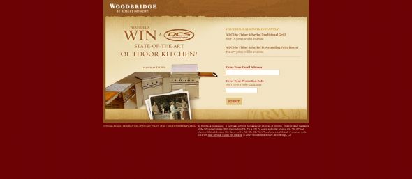 Win the Ultimate Outdoor Kitchen Promotion