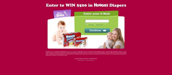 WOWprizes Huggies Sweepstakes