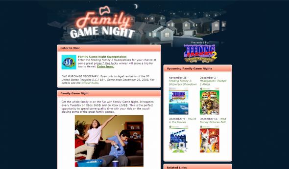 Microsoft Feeding Frenzy 2 Sweepstakes