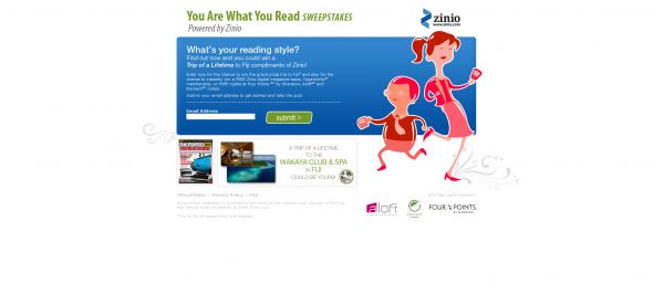 You Are What You Read Sweepstakes