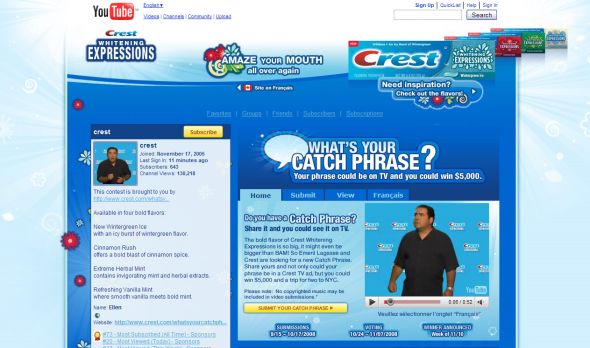 Crest What’s Your Catch Phrase Contest Crest What’s Your Catch Phrase Contest
